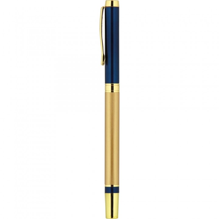 Lacivert Gold Detaylı Prestij Promosyon Roller Kalem